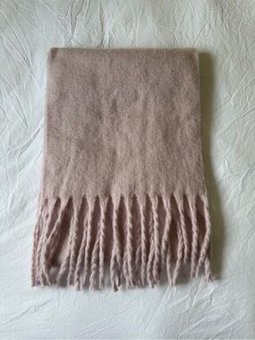 Chunky Blush Pink Scarf